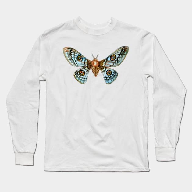 Rising Moth Long Sleeve T-Shirt by Freja